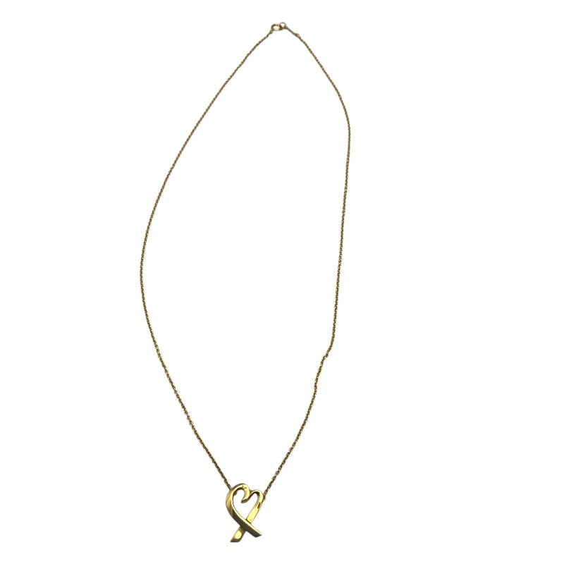 Tiffany & Co. Loving Heart Small Necklace 750Yg