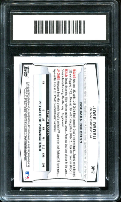 Jose Abreu 2014 Bowman Purple Rookie (Gma)