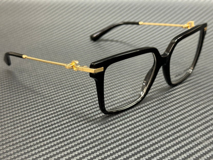 DOLCE & GABBANA DG3397 501 Black Gold Women's 56 mm Eyeglasses