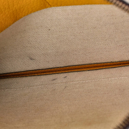 Gucci Neo Vintage Wristlet Pouch Gg Coated Canvas