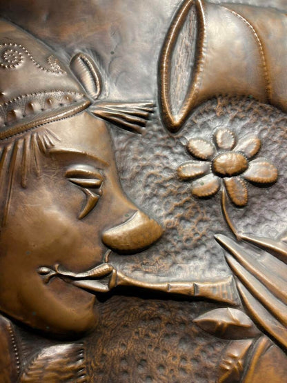 Studio Cellini Bronze Artwork Copperplate