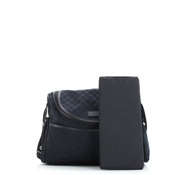 Gucci Diaper Crossbody Bag Gg Canvas