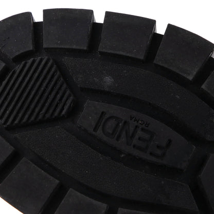 Fendi Fendi Force Oxfords Leather With Zucca Jacquard