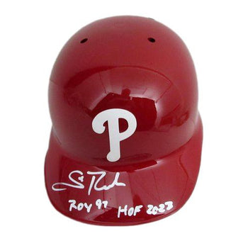 Scott Rolen Hof Signed/Inscr Rawlings Batting