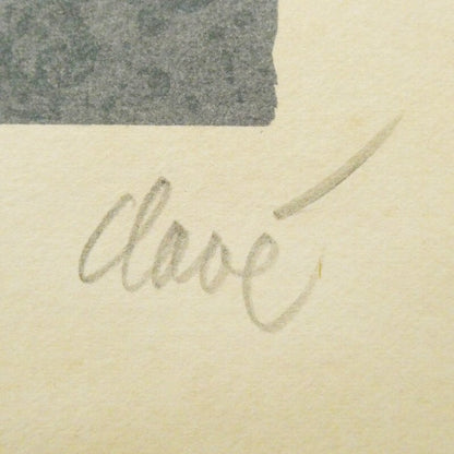 Antoni Clave "Pintures" Signed Limited Edition