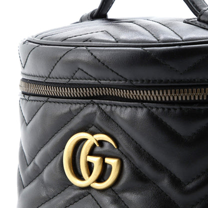 Gucci Gg Marmont Vanity Backpack Matelasse Leather Mini