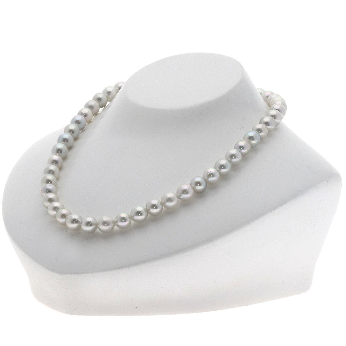 TASAKI   Necklace Akoya pearl Pearl Silver