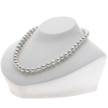 TASAKI   Necklace Akoya pearl Pearl Silver