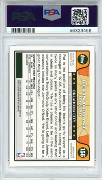 Kevin Durant 2008 Topps Card #156 (Psa)