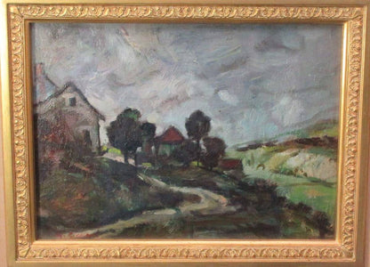 Alain Richard Landscape Original Oil Painting F4  Salon Dautomne Member