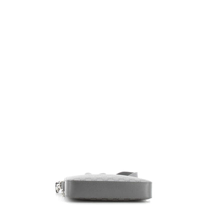 Gucci Ophidia Zip Wristlet Shoulder Bag Gg Coated Canvas Small