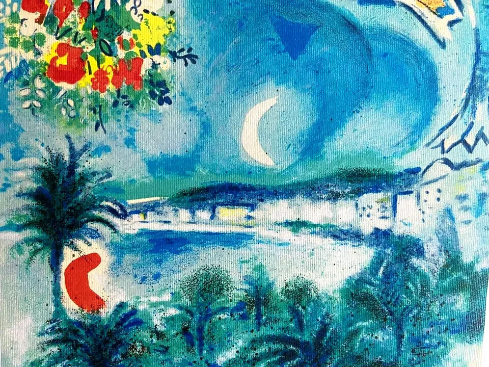 Marc Chagall Lithograph Coa Hand Numbered Signed Collectible