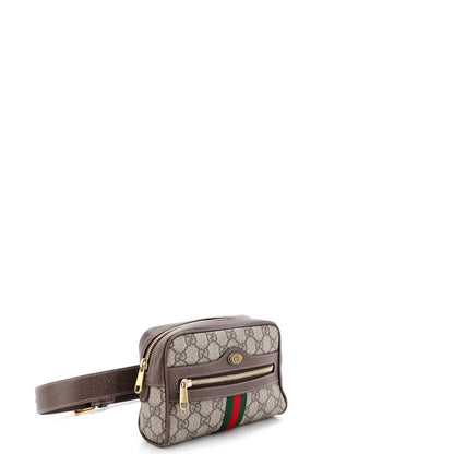 Gucci Ophidia Belt Bag Gg Coated Canvas Small