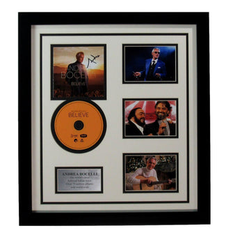 Andrea Bocelli Signed/Autographed Cd Photo