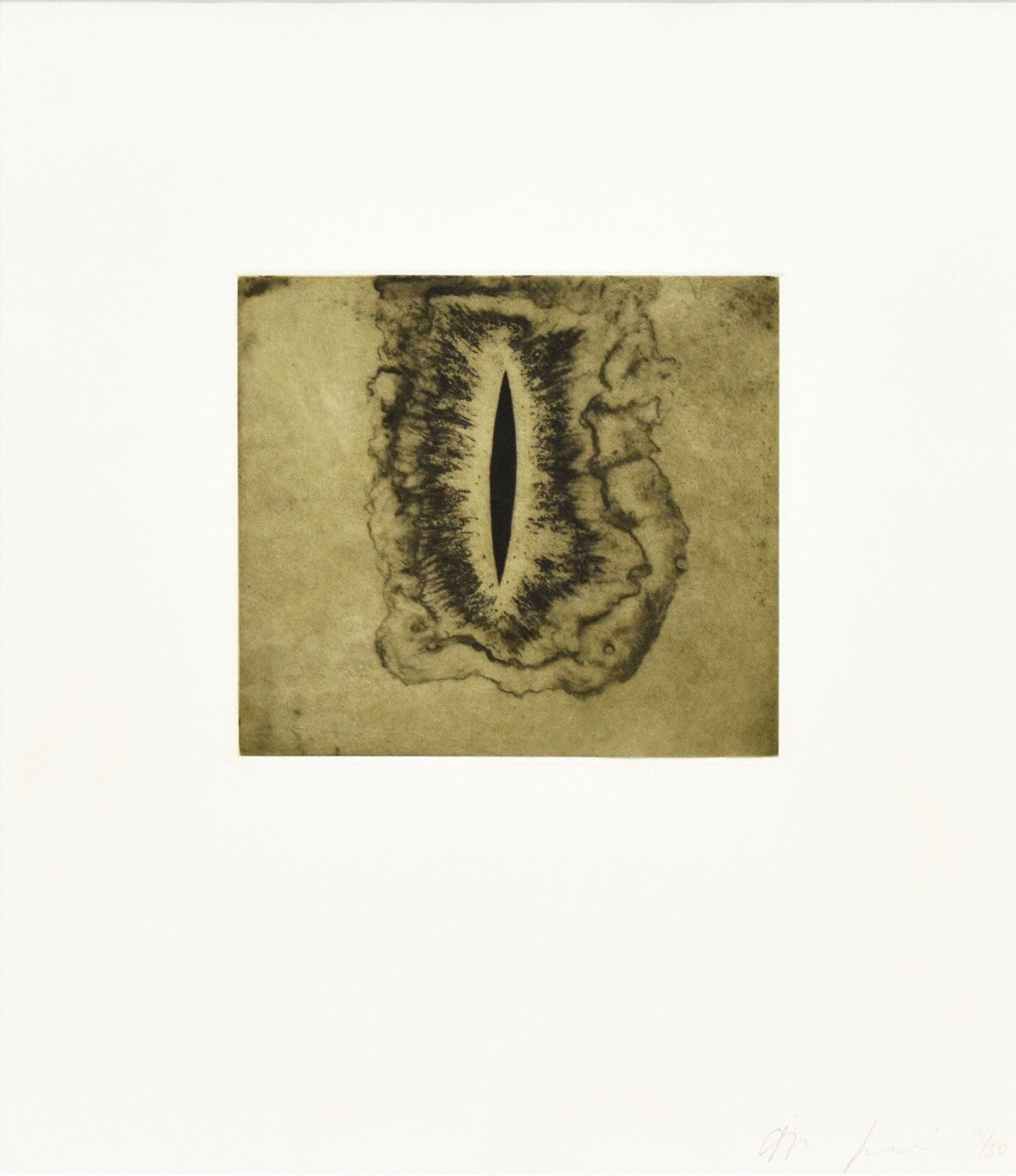 Anish Kapoor Original Etching Pencil Signed