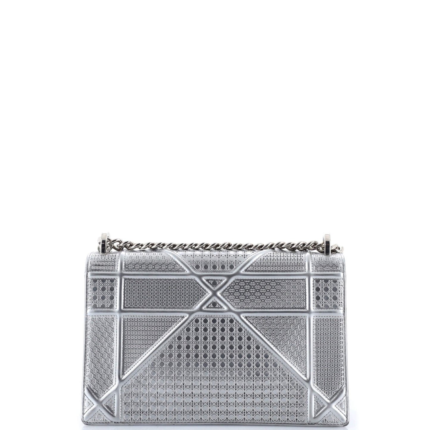 Christian Dior Diorama Flap Bag Cannage Embossed Calfskin Medium