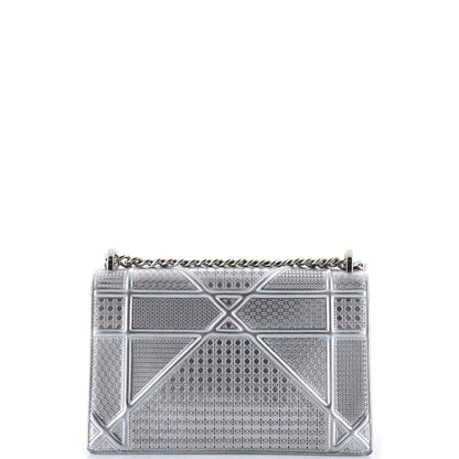 Christian Dior Diorama Flap Bag Cannage Embossed Calfskin Medium