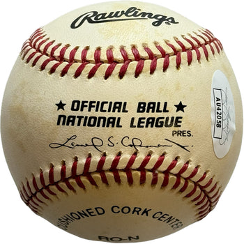 Stan Musial Autographed Official National League Baseball (Jsa)