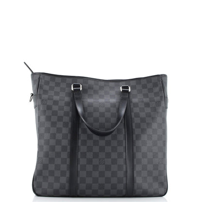Louis Vuitton Tadao Handbag Damier Graphite Pm