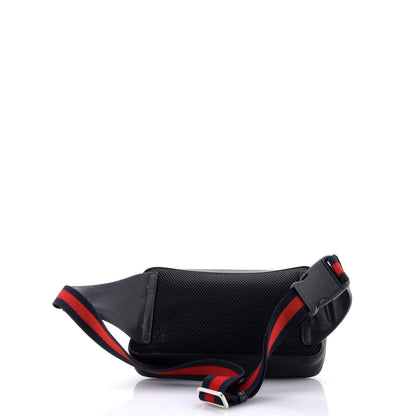 Gucci Front Pocket Camera Bag Gg Crystal Coated Canvas Mini