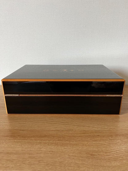 Louis Vuitton 75 Cigar Humidor Coffret Wooden Case Credo Mahogany Boxed M58562