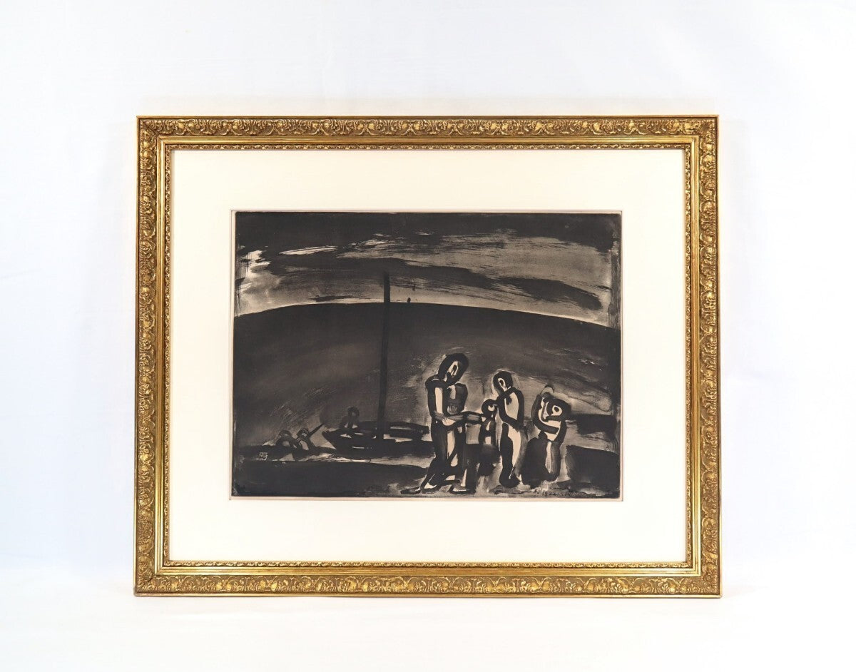 Georges Rouault 1922 Original Etching & Aquatint, Miserere #9, Ltd 425 Route