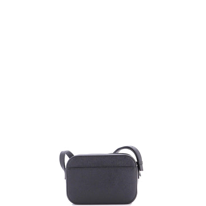Balenciaga Logo Ville Camera Bag Leather Xs