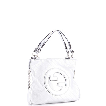 Gucci Blondie Nm Tote Diagonal Quilted Leather Small