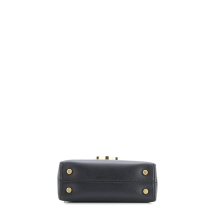 Celine Nino Top Handle Bag Leather Teen