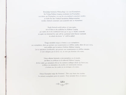 Das Meissener Musterbuch Fr Horoldt-Chinoiserien By Rainer Behrends 1St 1978