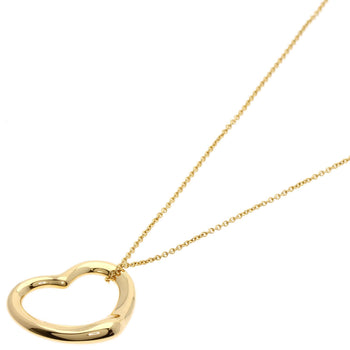 TIFFANY&Co.   Necklace Open heart K18 Yellow Gold
