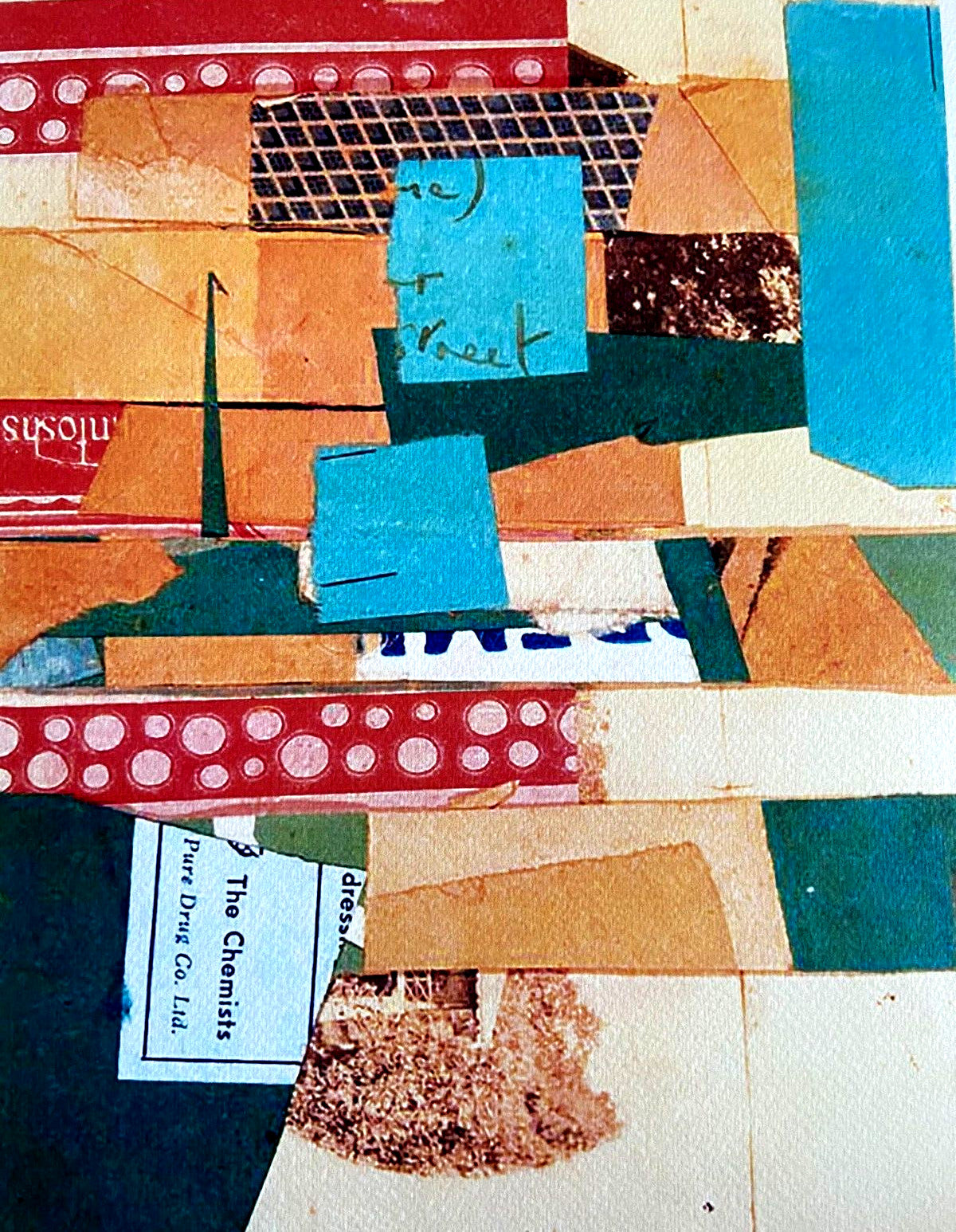 Kurt Schwitters Lithograph Coa (Piet Mondrian Marcel Duchamp)