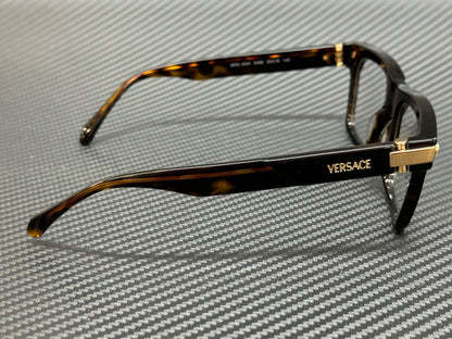 Versace Ve3354 5466 Brown Havana Men'S 55 Mm