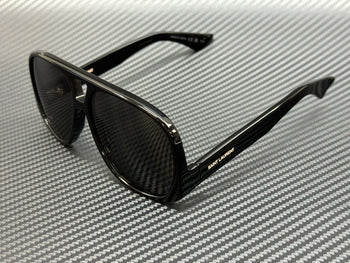 SAINT LAURENT SL 652 SOLACE 001 Black Grey Unisex