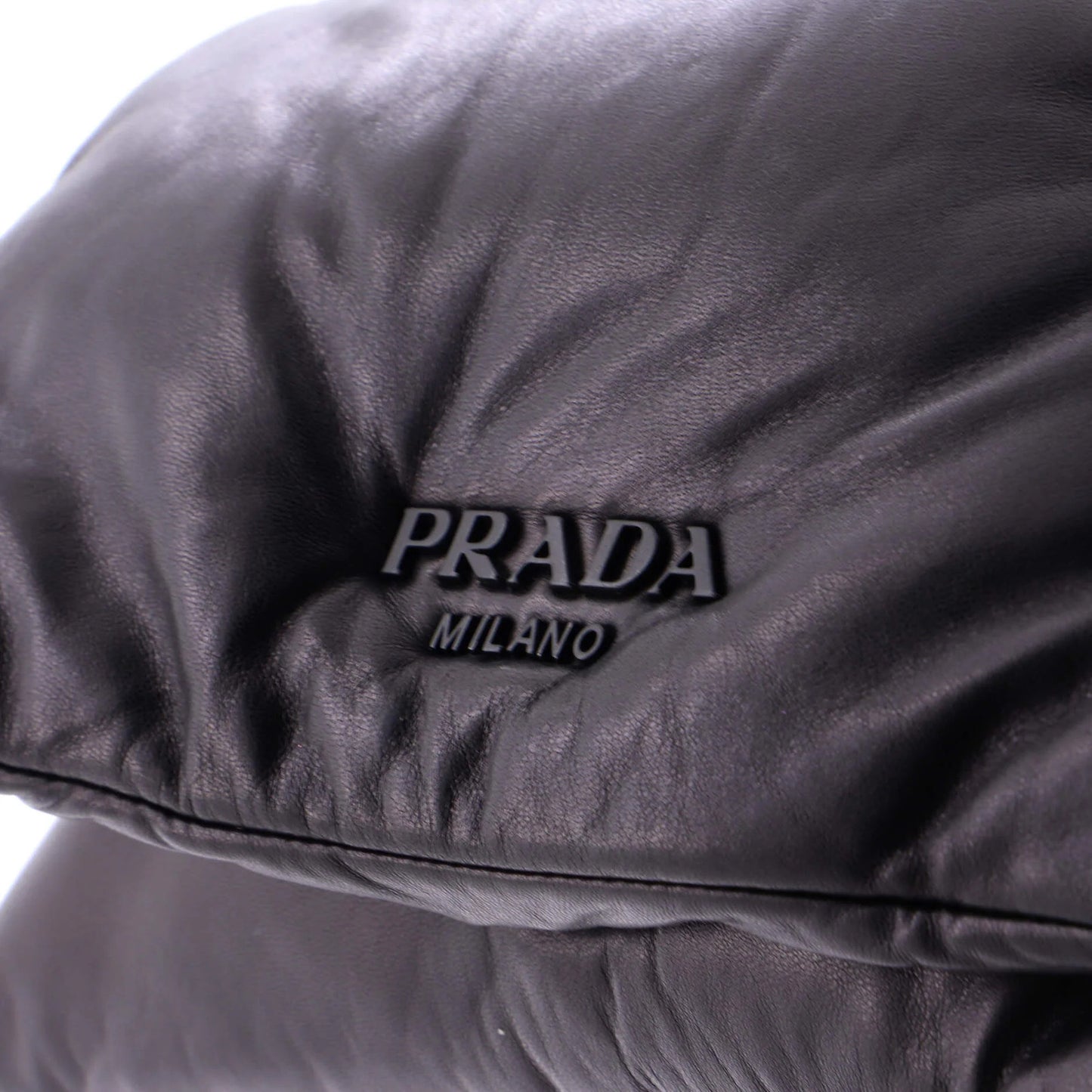 Prada Padded Shoulder Bag Leather