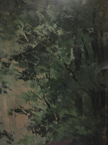 Pablo Matania (Brazilian) Original Painting Oil Canvas Signed Framed Landscape