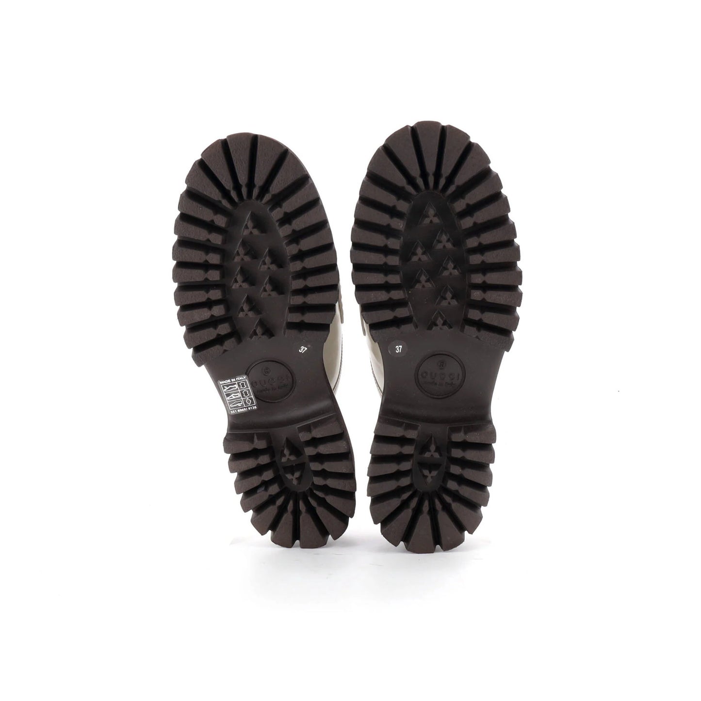 Gucci Women'S Horsebit Flatform Mules Leather