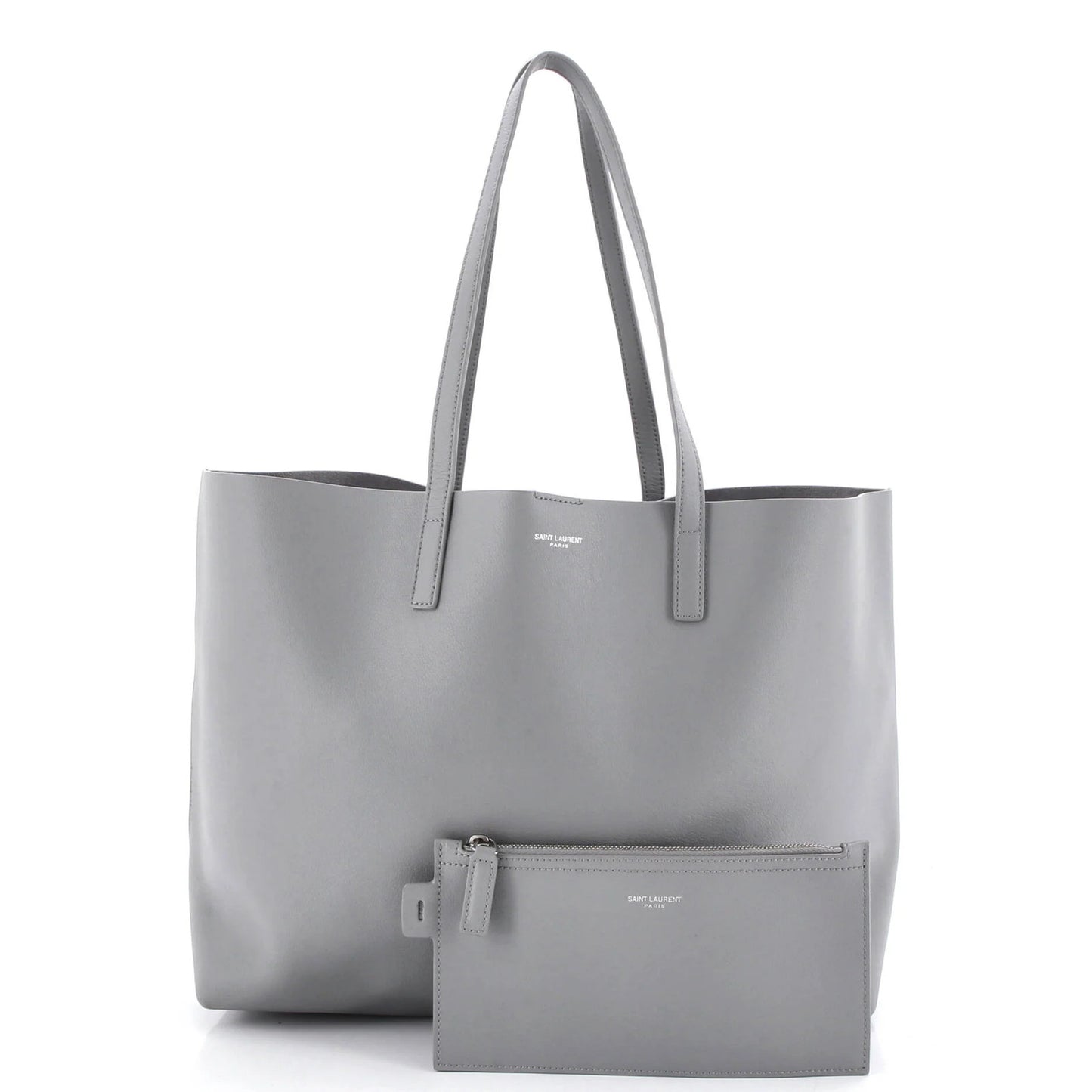 Saint Laurent Shopper Tote Leather Large