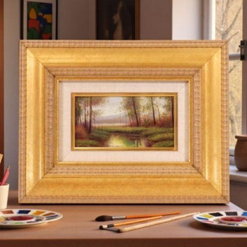 Daz De Cereo Early Spring By The Water Original Oil Painting Spain Signed