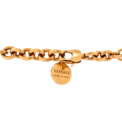 Versace Medusa Medallion Choker Necklace Metal