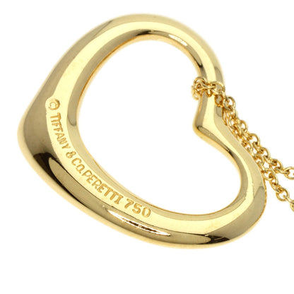 TIFFANY&Co.   Necklace Open heart K18 Yellow Gold