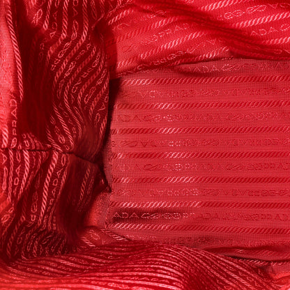 Prada Double Front Pocket Backpack Tessuto Medium