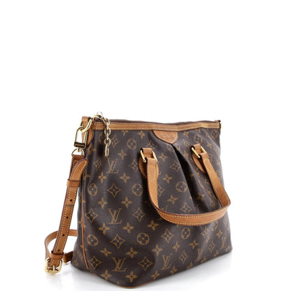 Louis Vuitton Palermo Handbag Monogram Canvas Pm