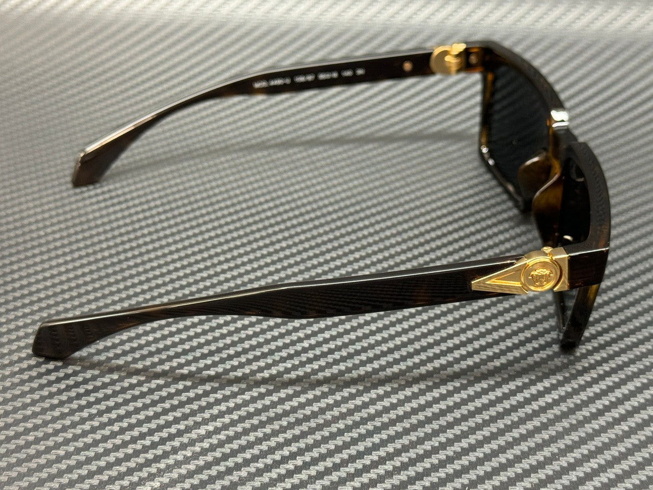 VERSACE VE4490U 108 87 Havana Grey Men's 55 mm Sunglasses