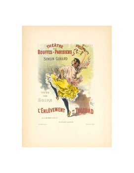 Original Vintage Postersimon Girard By Pal For Affiches Illustrees 1896
