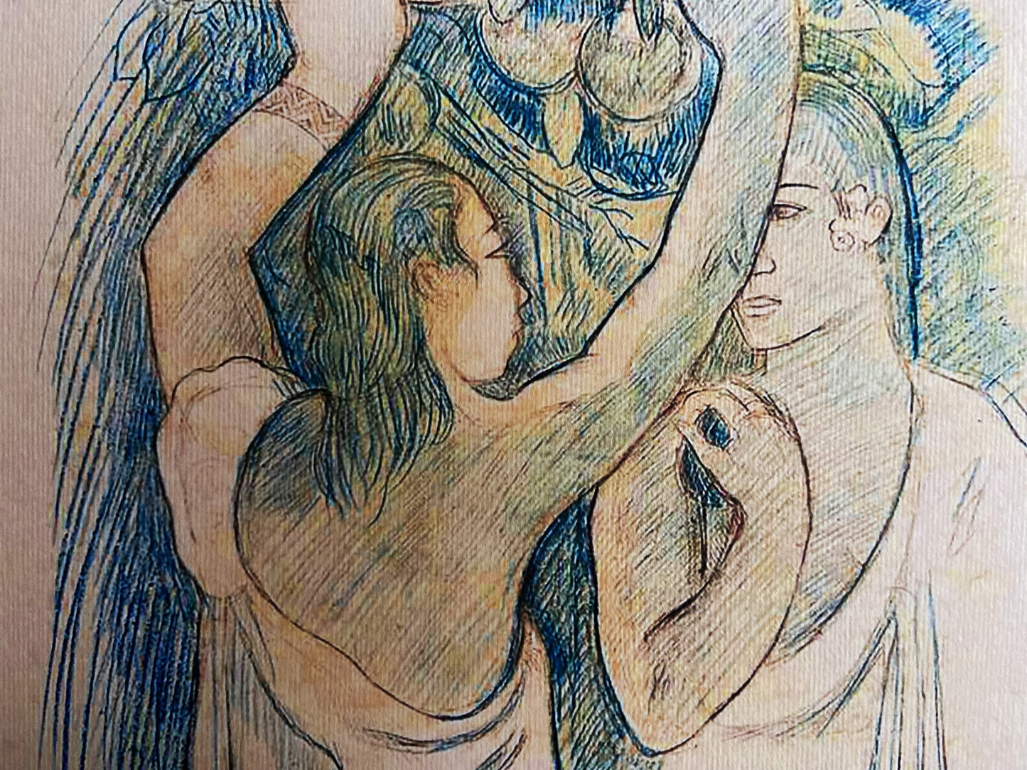 Paul Gauguin Lithograph 1960 Coa Signed Numbered -Egon Schiele