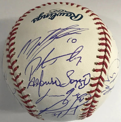 2006 Dominican Republic Wbc Autographed Baseball (Jsa)