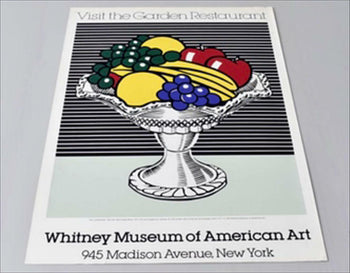 Rare Roy Lichtenstein Silkscreen Poster