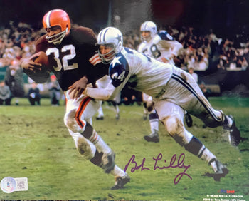 Bob Lilly Autographed 8X10 Football Photo (Beckett)