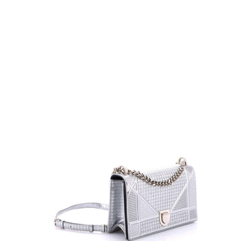 Christian Dior Diorama Flap Bag Cannage Embossed Calfskin Medium